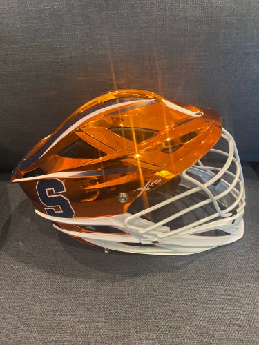 Chrome Syracuse Lacrosse Cascade XRS Helmet
