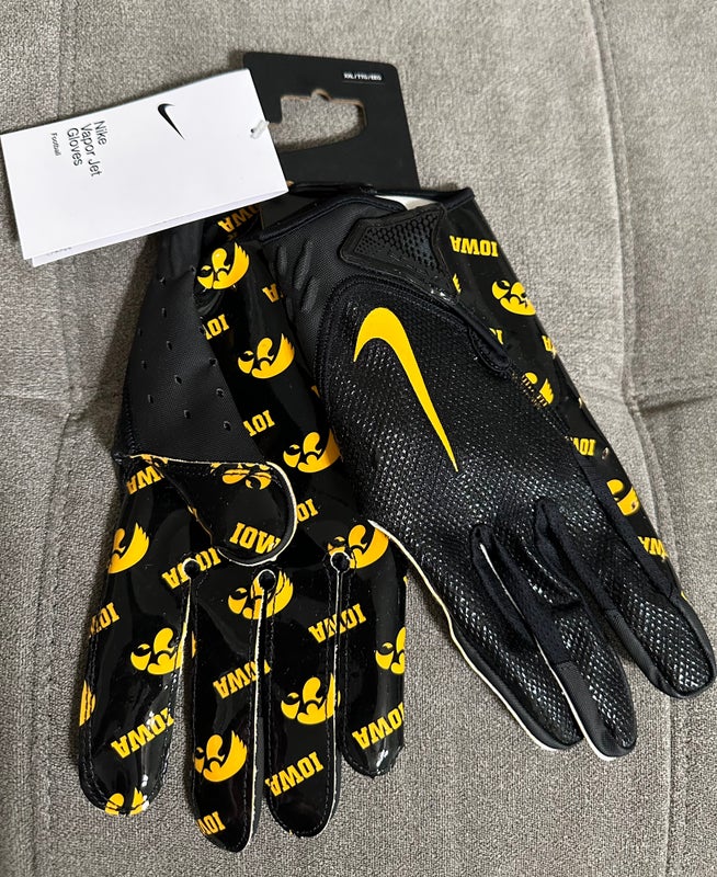 Supreme+X+Nike+Vapor+Jet+4.0+Football+Gloves+Size+Large+Black+Fw18+Fw18a15  for sale online