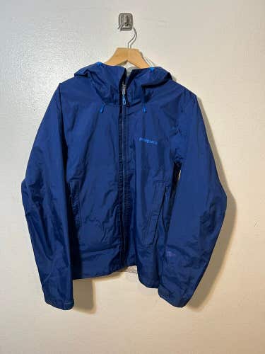 Patagonia Torrentshell Waterproof Rain Shell Jacket Blue Mens Size Small S