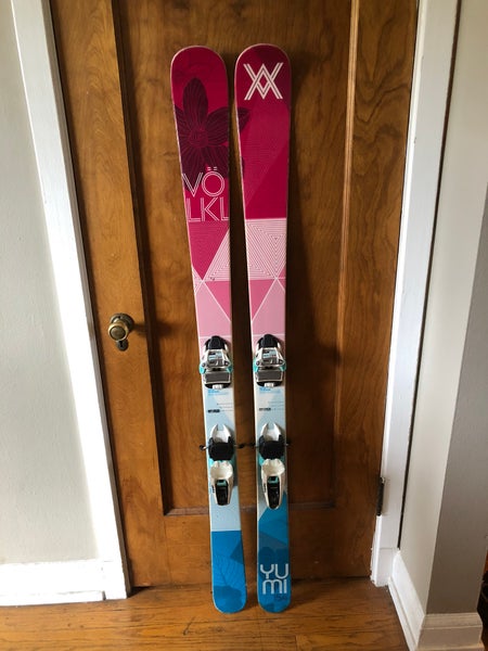 Volkl Yumi 154cm with Marker Squire Bindings