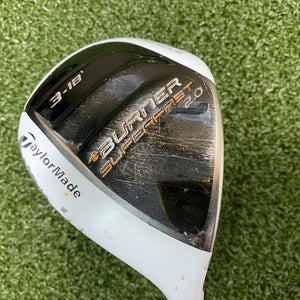 TaylorMade Burner Superfast 2.0 3 Hybrid 18* / RH / Stiff Graphite ~41" / jl1298