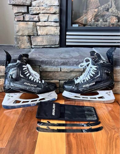 Used Bauer Size 11 Fit 2 Supreme Mach Hockey Skates