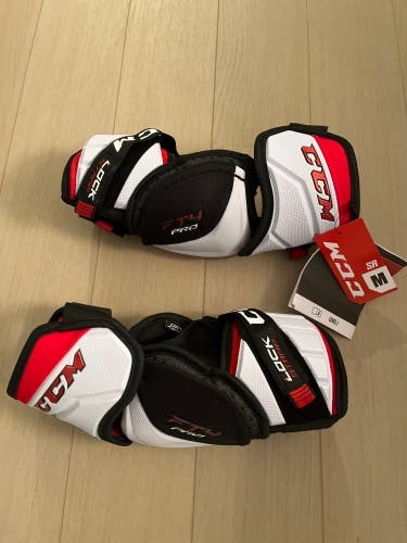 NEW CCM Jetspeed FT4 Pro Elbow Pads Size Senior Medium