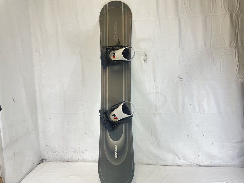 Used Nitro Phase 4.7 147 Cm Men's Snowboard Combo