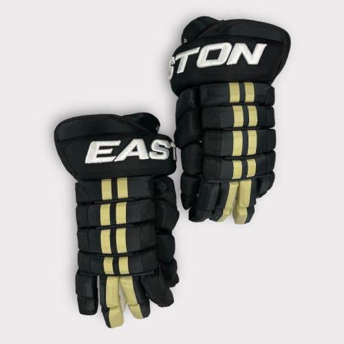 Pro Stock New 13” Easton Pro 10 Pittsburgh Penguins Hockey Gloves Letang