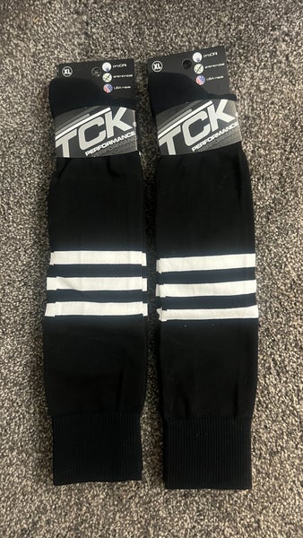 TCK Black New Kids Unisex XLarge Socks - 2 Pair