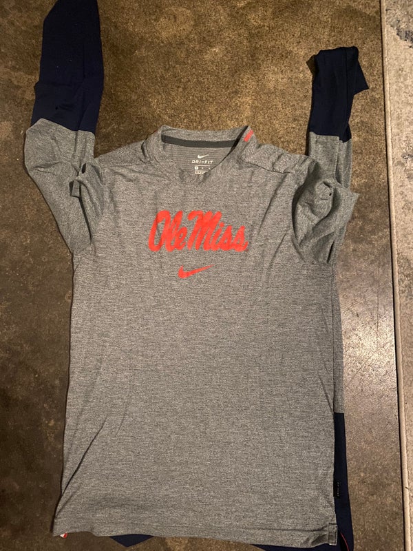 Nike Italy Blue Ole Miss Baseball Tee – The College Corner