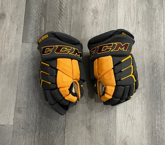 CCM 13" Pro Stock Jetspeed FT1 Gloves ASU Sundevils Grey