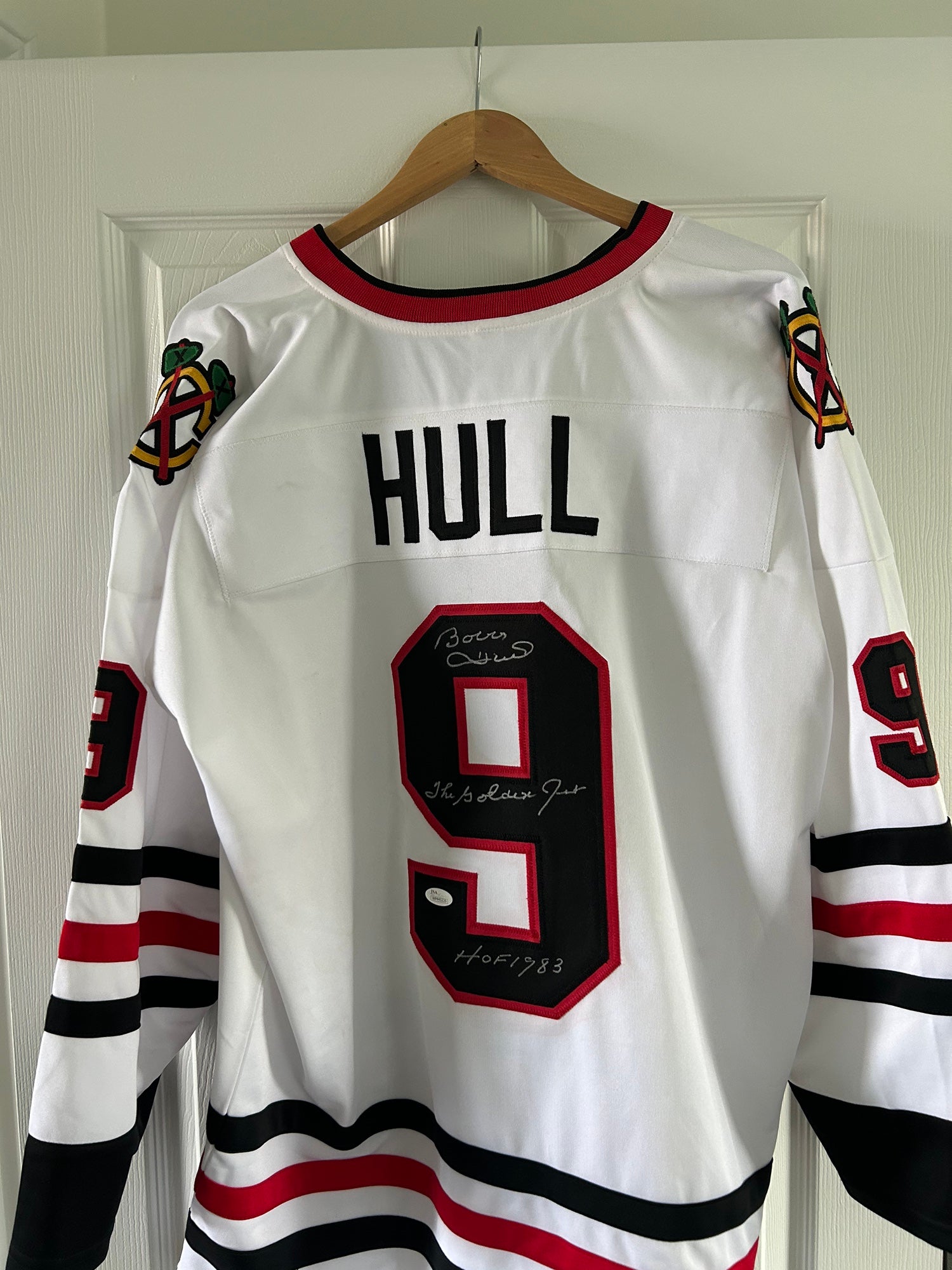 Bobby Hull NHL Original Autographed Jerseys for sale
