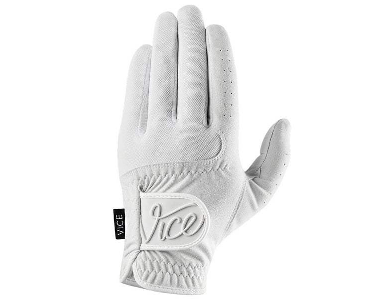 NEW Vice Golf Duro White Men's Large Golf Glove (L)