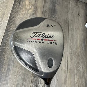 Titleist 983K Driver 9.5° RH Aldila Prototype 75-S Graphite Shaft Stiff Flex 44”