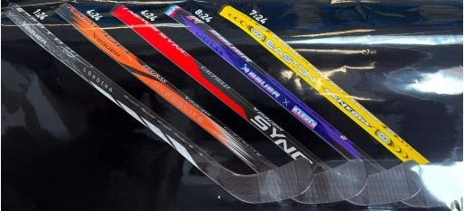 New 2023 Bauer Mystery Minis (left)