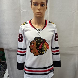 NWT Chicago Blackhawks Patrick Kane Fanatics Women's Jersey S White NHL