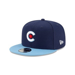 2023 Chicago Cubs City Connect New Era 9FIFTY MLB Snapback Hat Cap Navy