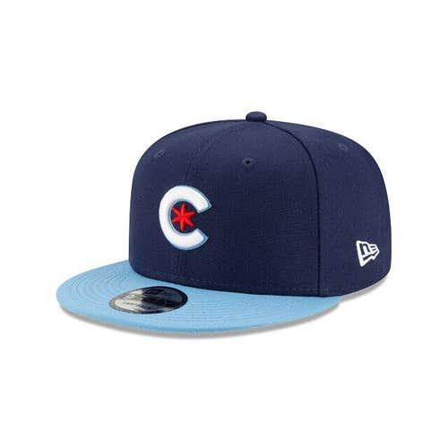 2023 Chicago Cubs City Connect New Era 9FIFTY MLB Snapback Hat Cap Navy