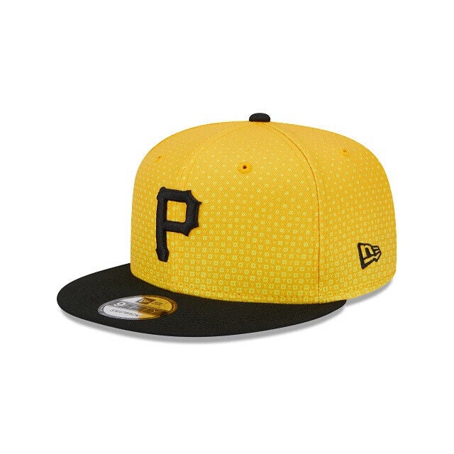 New Era Atlanta Braves MLB Black & Yellow 9FIFTY Snapback Hat