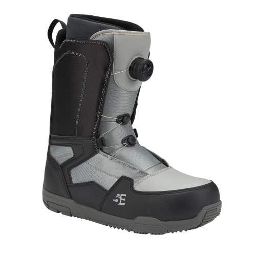 NEW $170 5th Element ST-2 ATOP Snowboard Boots Black w/ BOA Like Lacing  6 - 15