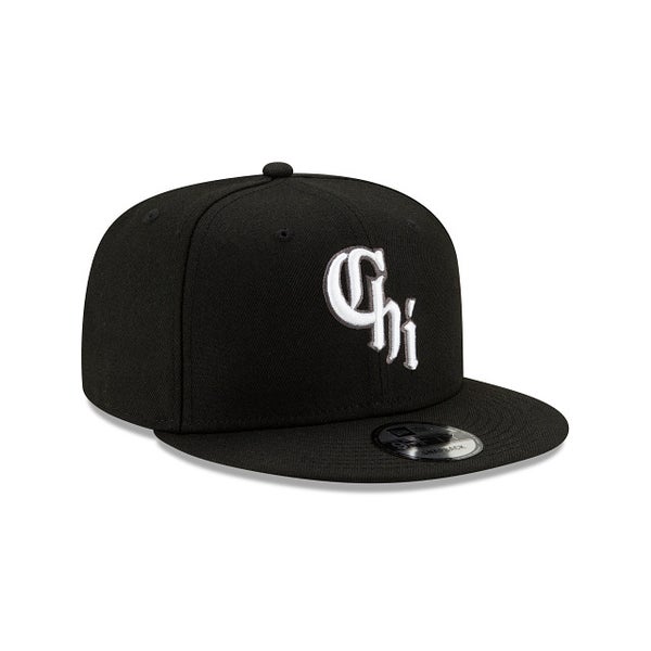 Chicago White Sox City Connect 9FIFTY Snapback Hat, Black, by New Era