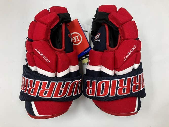 New Warrior Covert QRL3 Riverside Ranger 14" hockey gloves glove ice senior red