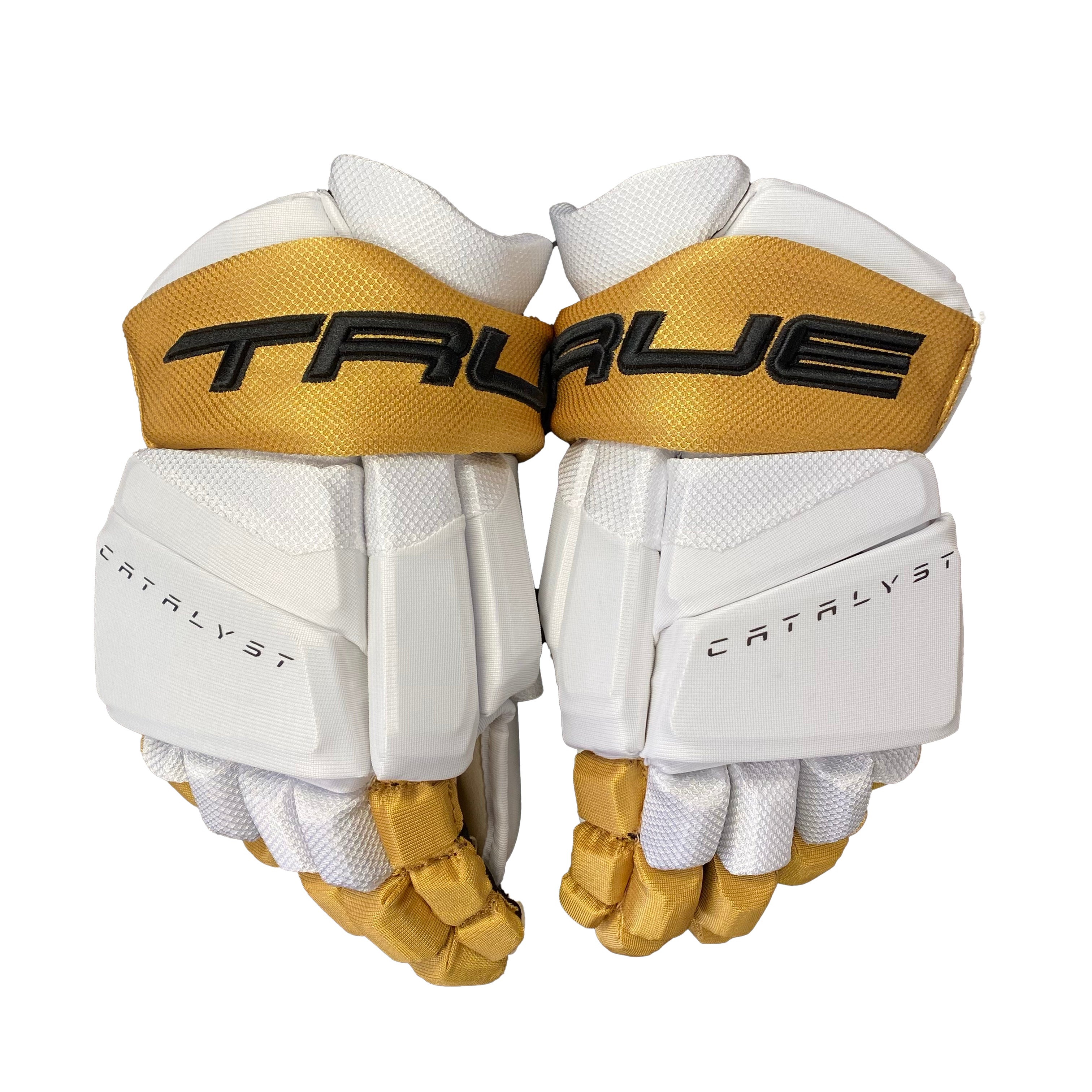 CCM HGPJSSP Pro Stock Hockey Gloves - Daniel Carr - Vegas Golden Knights  Away 14