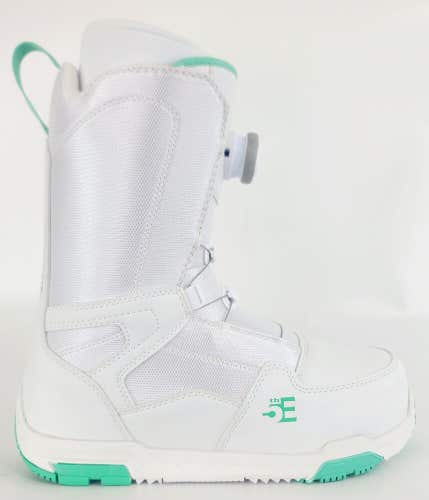 NEW Ladies 5th Element L-2 ATOP Snowboard Boots White w/ BOA Like Lacing  6 - 15