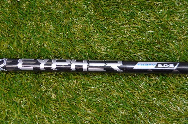 Project X	Cypher	Driver Shaft	Cleveland Tip	44.5"	Graphite	Stiff	New Grip