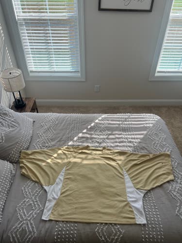 Gold Used Men's Easton Jersey