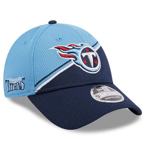 2023 Tennessee Titans New Era 9FORTY NFL Sideline Adjustable Snapback Hat Cap