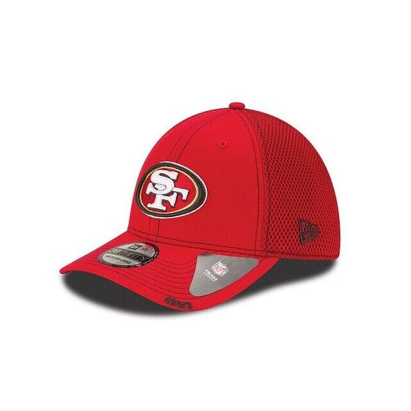 New Era Men's San Francisco 49ers 39Thirty Neoflex Red Stretch Fit Hat