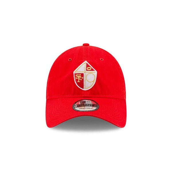 Men's New Era White NFL Shield Logo Original Fit 9FIFTY Adjustable Snapback  Hat