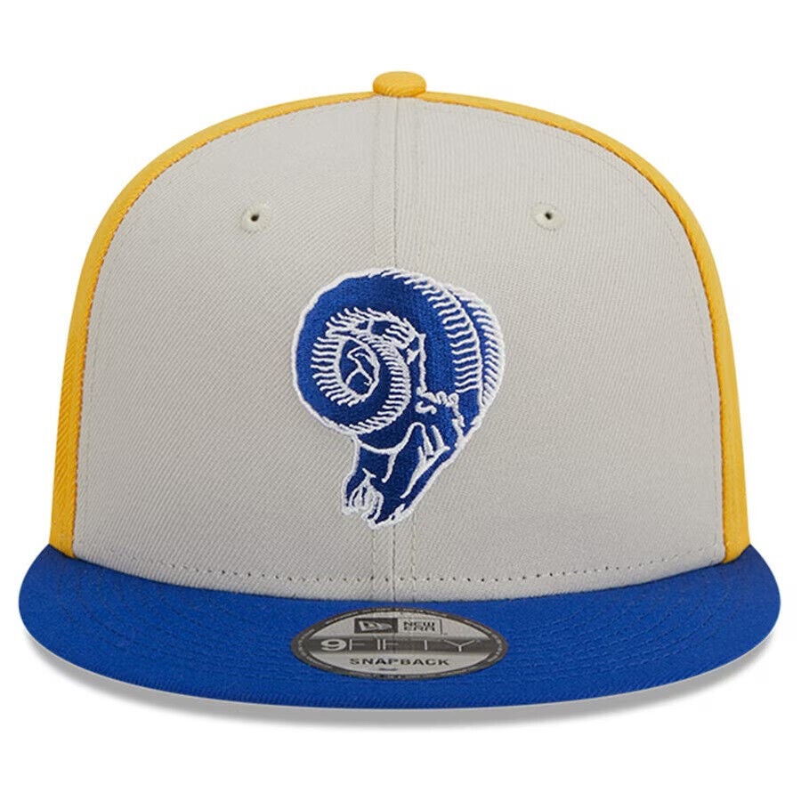 Los Angeles Rams New Era 2023 Official On Field Sideline 9Fifty