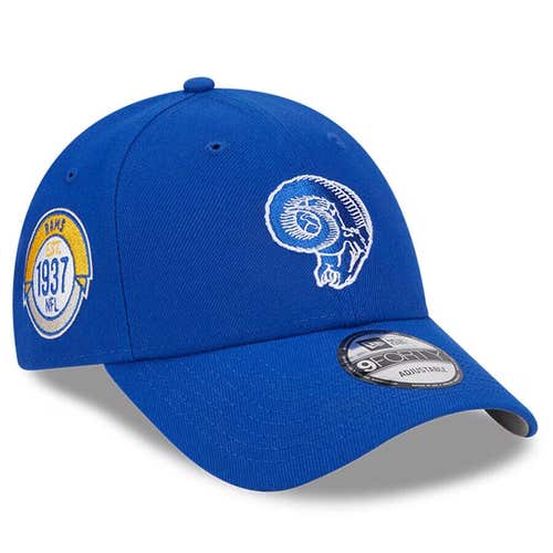 2023 Los Angeles Rams New Era 9FORTY NFL Sideline Historic Adjustable Hat