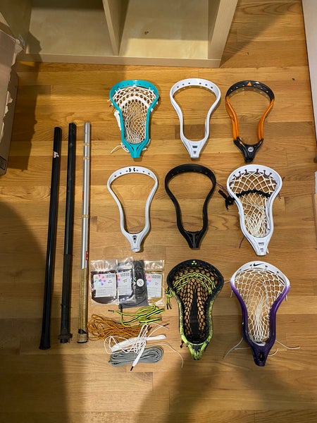 EVERYTHING MUST GO, heads, shafts, stringing/dyeing supplies