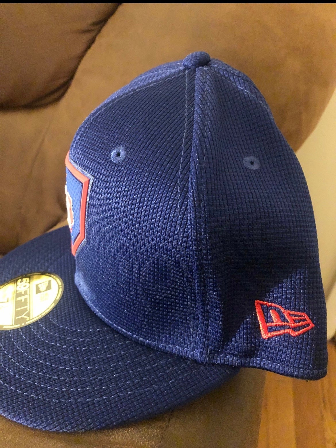 Texas Rangers New Era MLB Fitted Hat 7 1/2