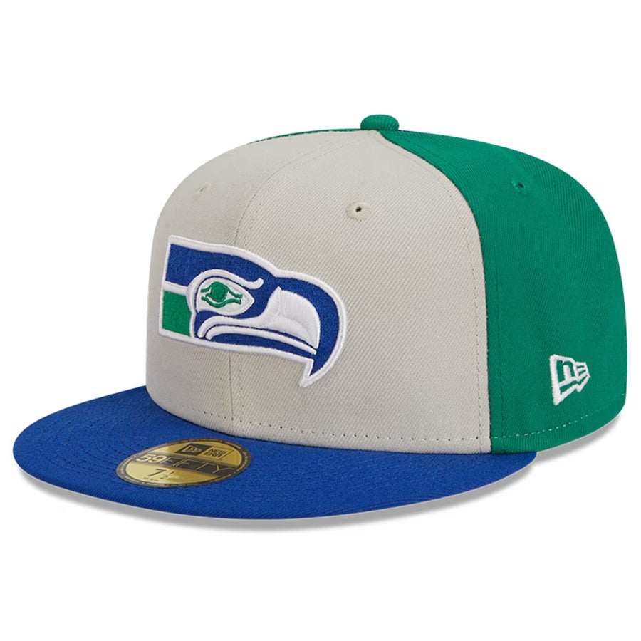 Seattle Seahawks Official NFL Hat 9Fifty New Era Gray Embroidered 24 & 25  Hawaii