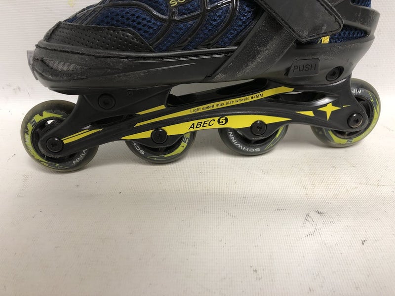 Used Schwinn Adj 1-4 Adjustable Inline Skates - Rec And Fitness