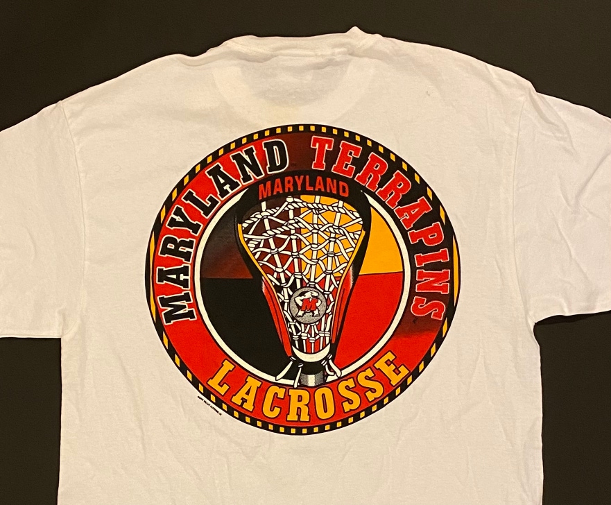 Vintage Maryland Lacrosse Shirt (large)!