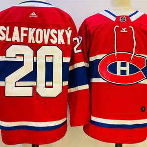 Juraj Slafkovský Montreal Canadiens Hockey Jersey Size 56 Red