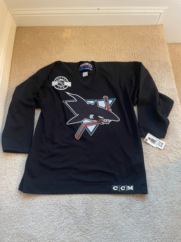 2019-20 San Jose Sharks Game Used Grey Practice Jersey Adidas 56 DP42034