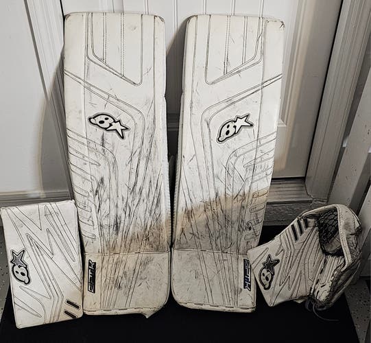 Used 36" Brian's Regular Optik Goalie Full Set