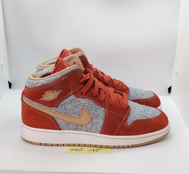 Air Jordan 1 Mid 'Denim Red' DM4352-600