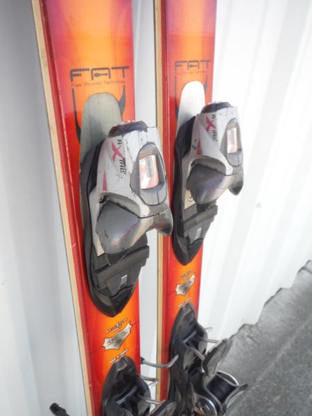 Rossignol Bandit Freeride B3 Skis Orange & White 168cm with
