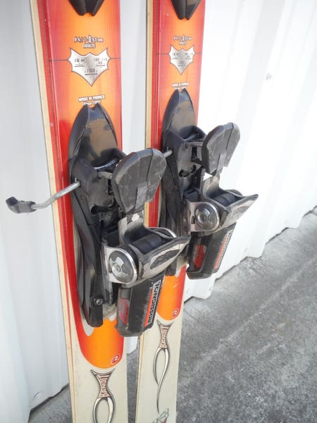 Rossignol Bandit Freeride B3 Skis Orange & White 168cm with