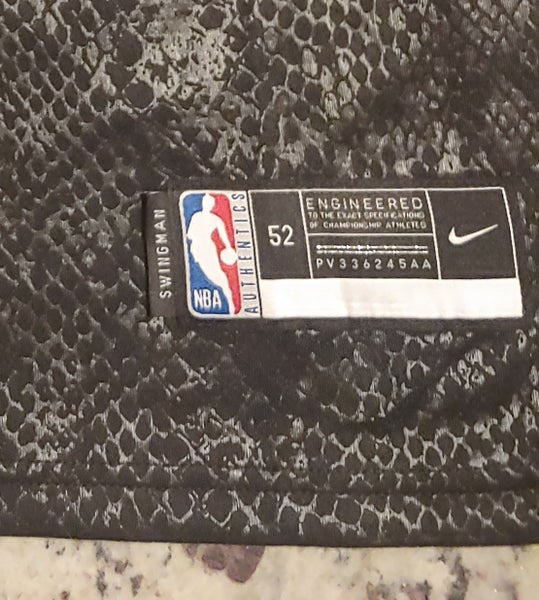 Kobe Bryant Los Angeles Lakers Mens Jersey XL 52 Black Nike NBA #8