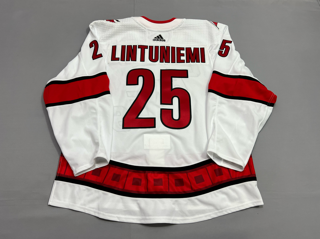 Carolina Hurricanes #40 Game Used Red Practice Jersey DP34801 - Game Used  NHL Jerseys at 's Sports Collectibles Store
