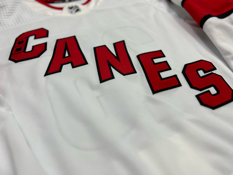 Hurricanes adidas Authentic Pro Away Jersey