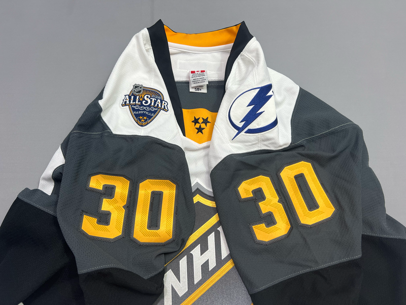 Ben Bishop NHL Reebok Tampa Bay Lightning Hockey Jersey Youth L/xl for Sale  in Lutz, FL - OfferUp