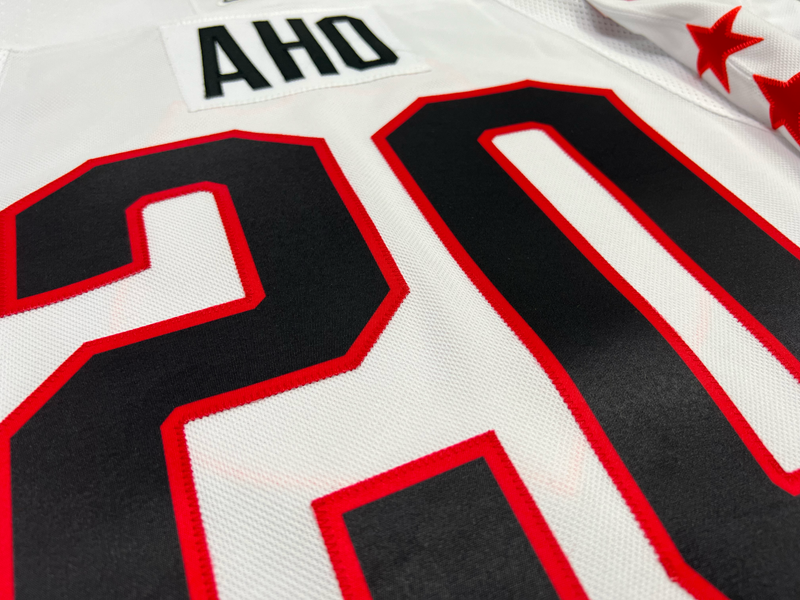 Sebastian Aho Hurricanes 2022 NHL All Star Game Adidas Authentic Jersey NWT  - 50