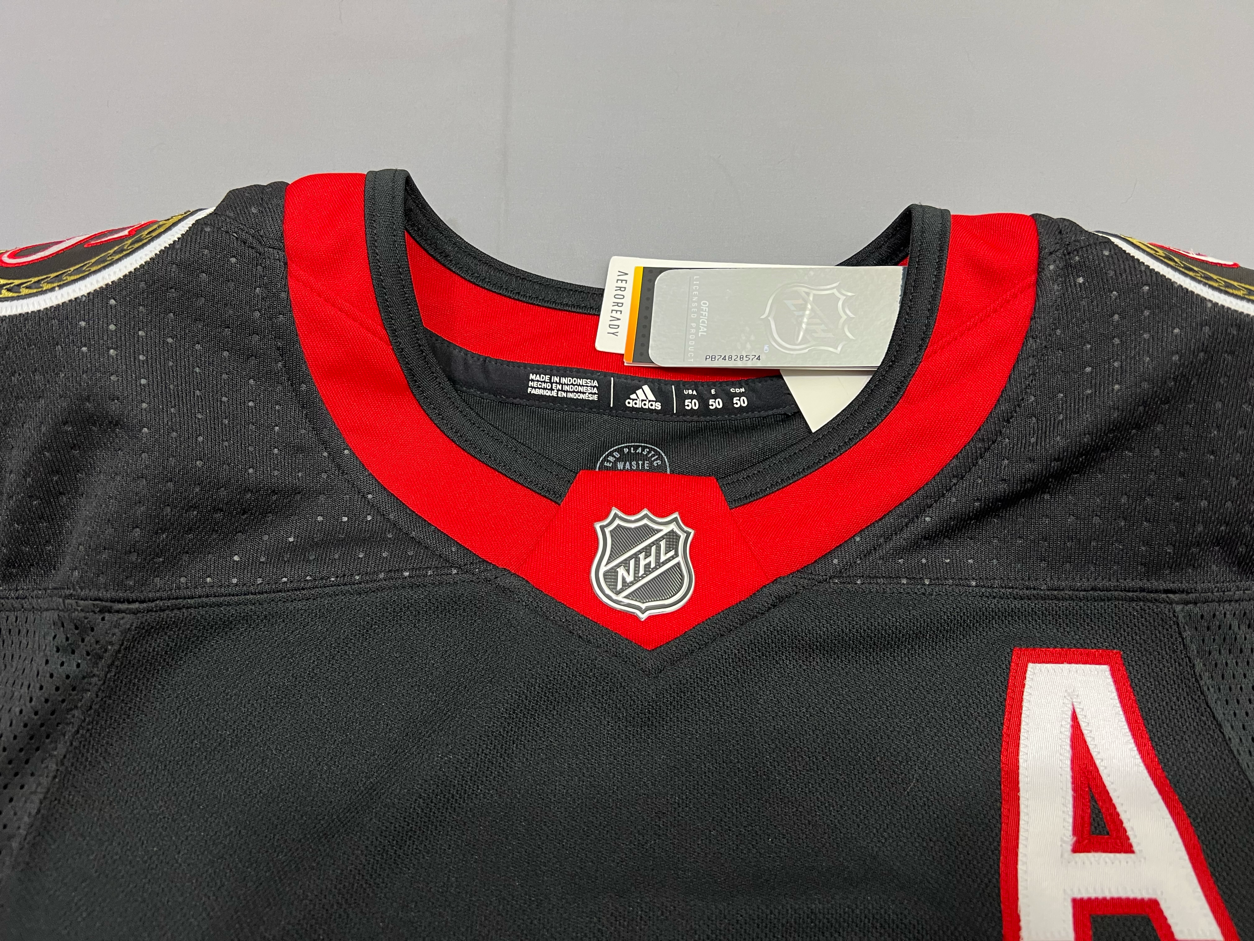 adidas Ottawa Senators NHL Men's Climalite Authentic Team NHL Hockey Jersey