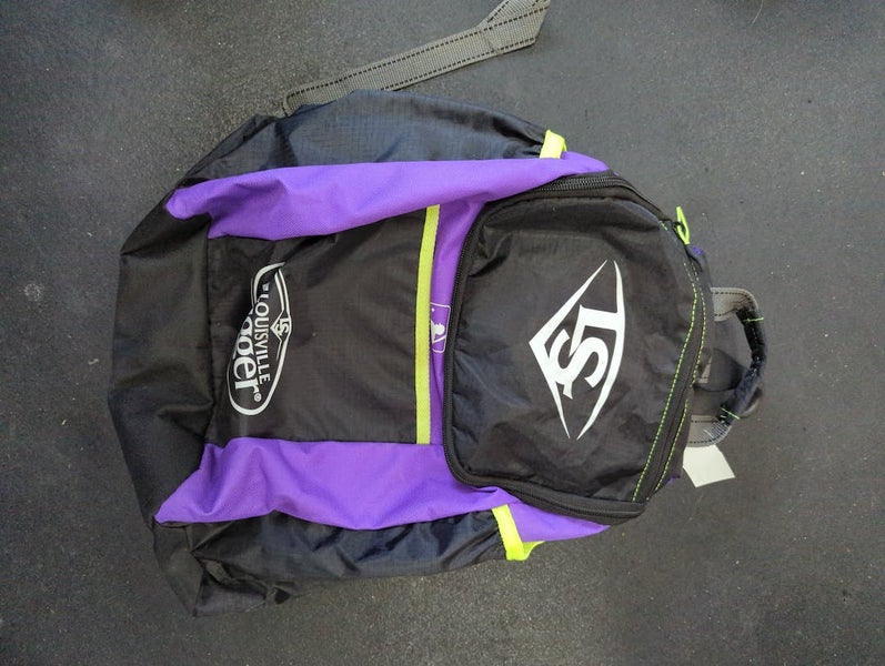 Used Louisville Slugger 2 BAT BACKPACK Baseball and Softball Equipment Bags  Baseball and Softball Equipment Bags